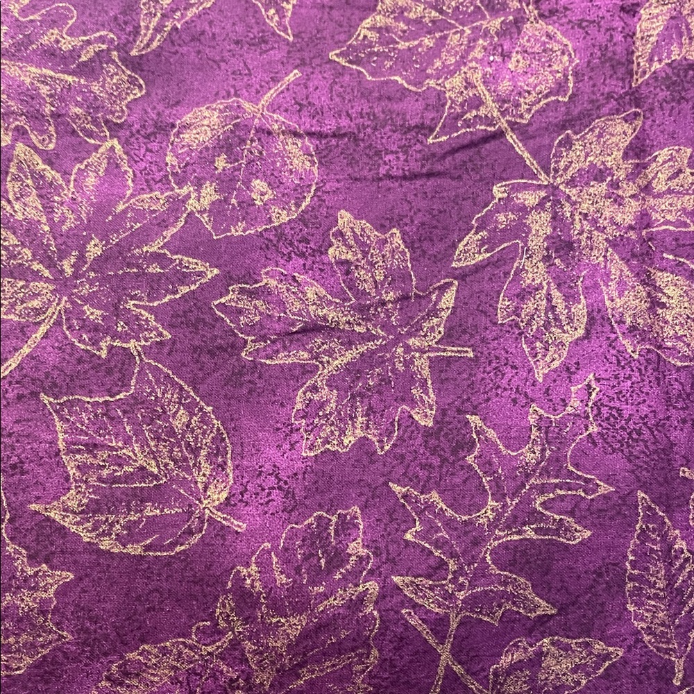 Fabric – autumn leaves